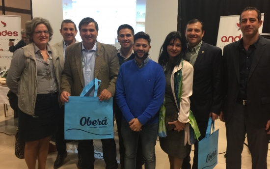 Inauguración de vuelos de Andes - / - Iemanja
