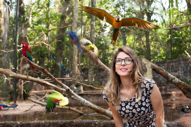 1.3Brasileras con Parque das Aves - Iguaz / Foz do Iguacu /  - Iemanja